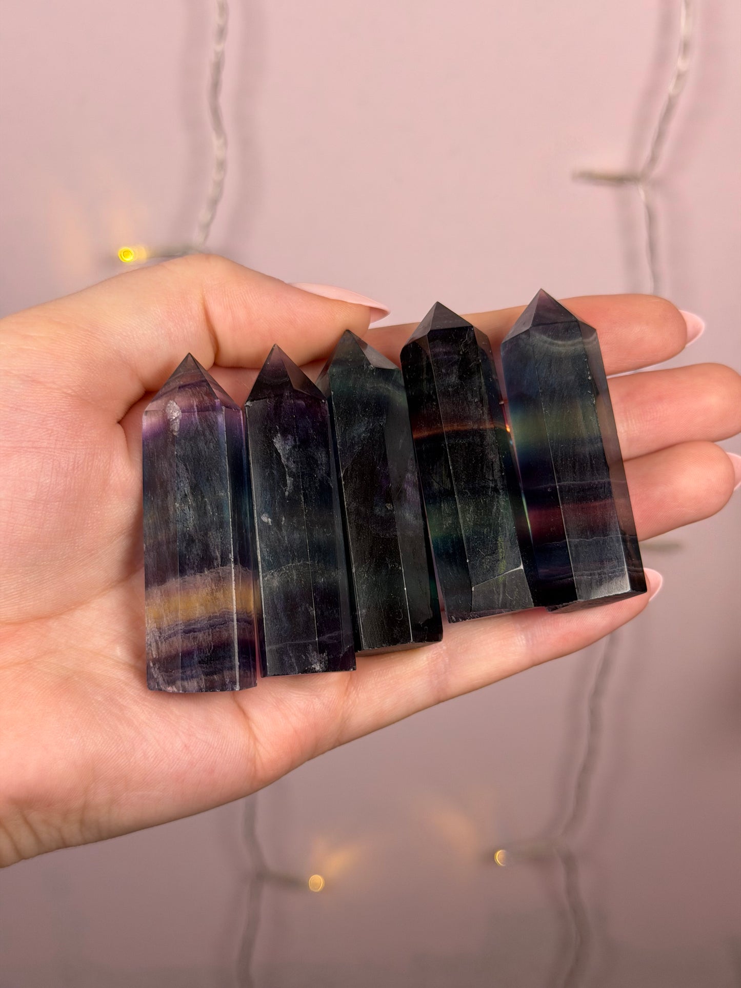 Mystery Banded Fluorite Tower