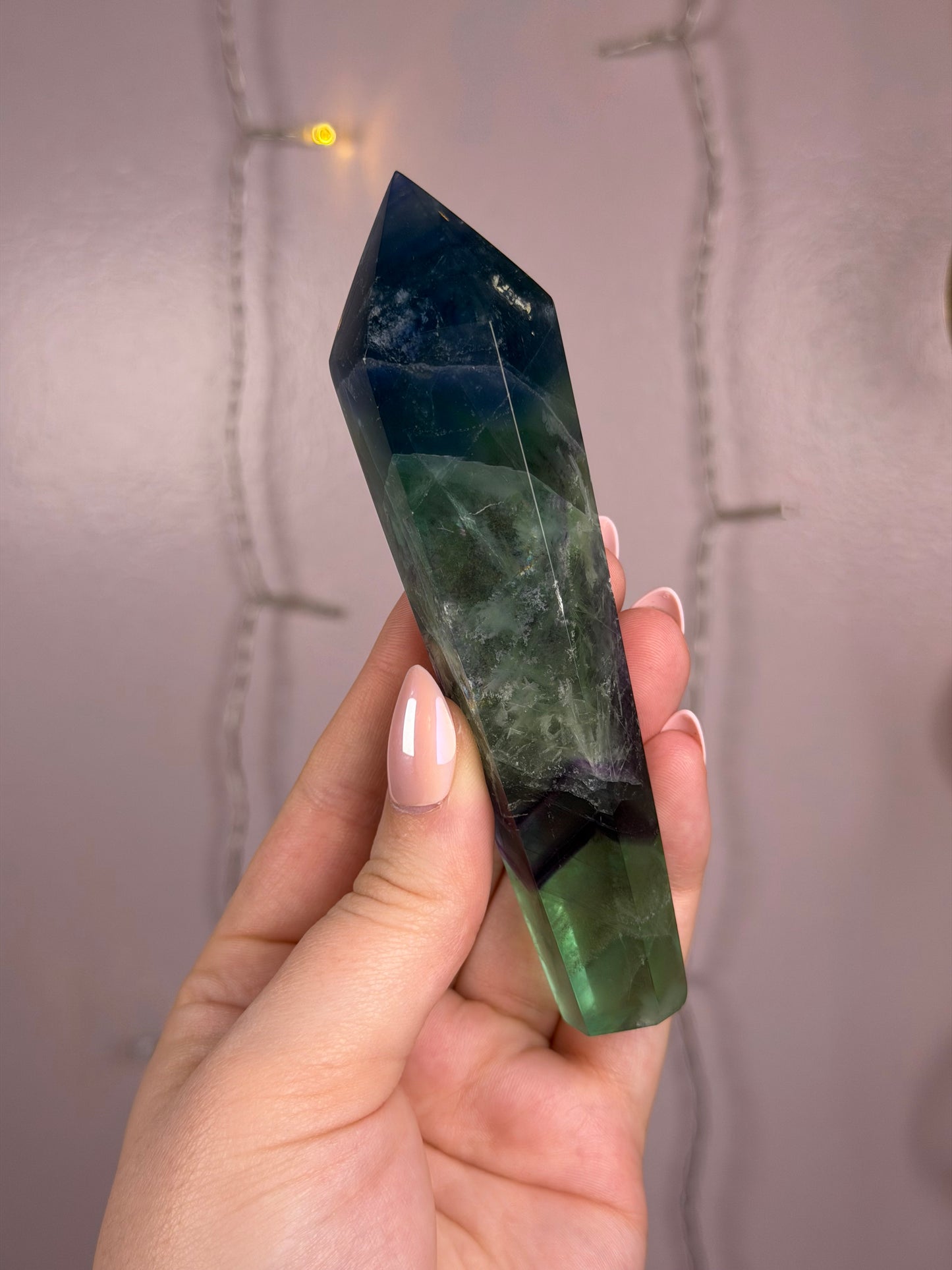Fluorite Wand F (blue/green/purple)