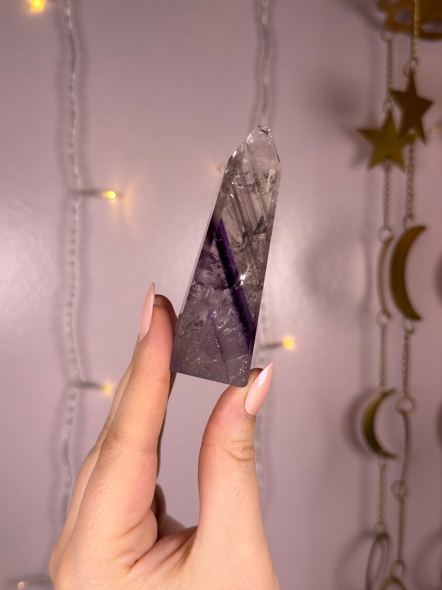 HQ Phantom Amethyst Obelisk A (rainbow filled)