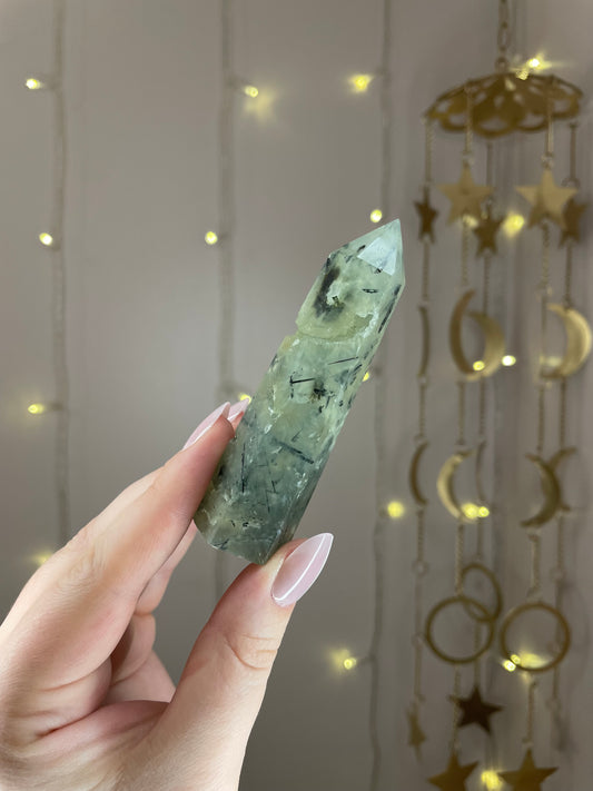 Mystery Prehnite Tower