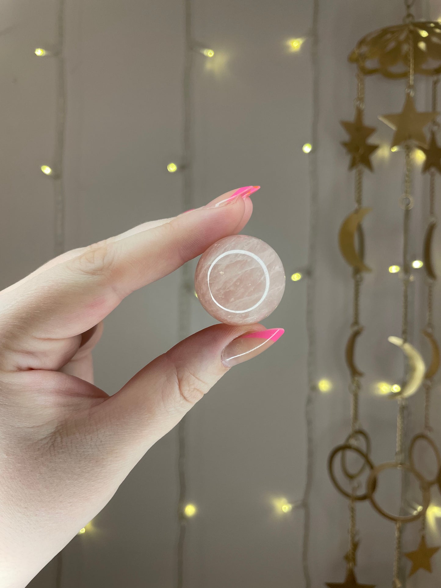 Star Rose Quartz Sphere