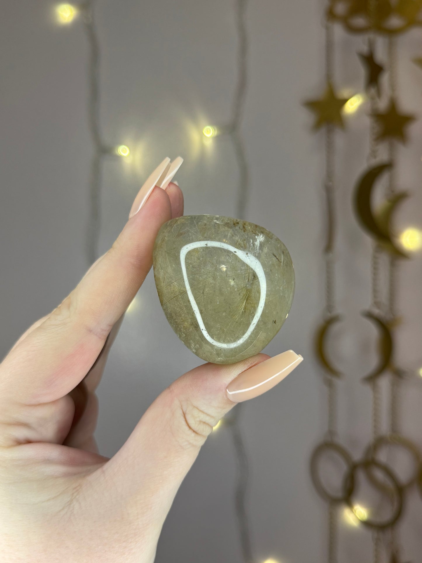 Golden/Silver Rutile Lens 28