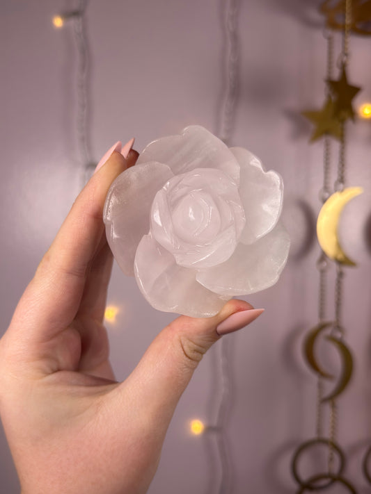 Pink Mangano Calcite Flower A