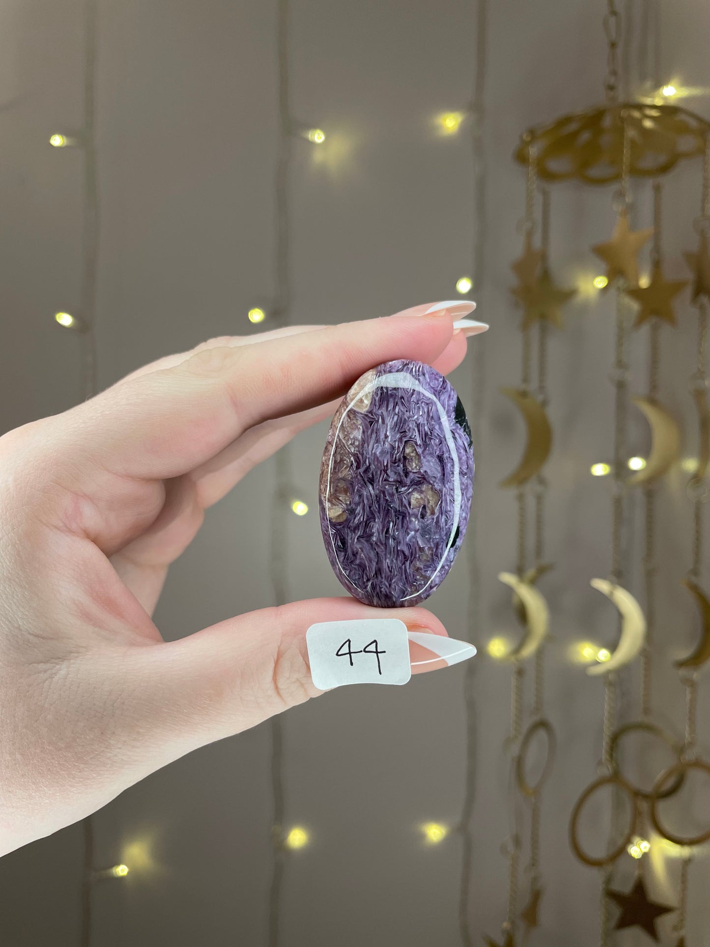 Charoite Palmstone