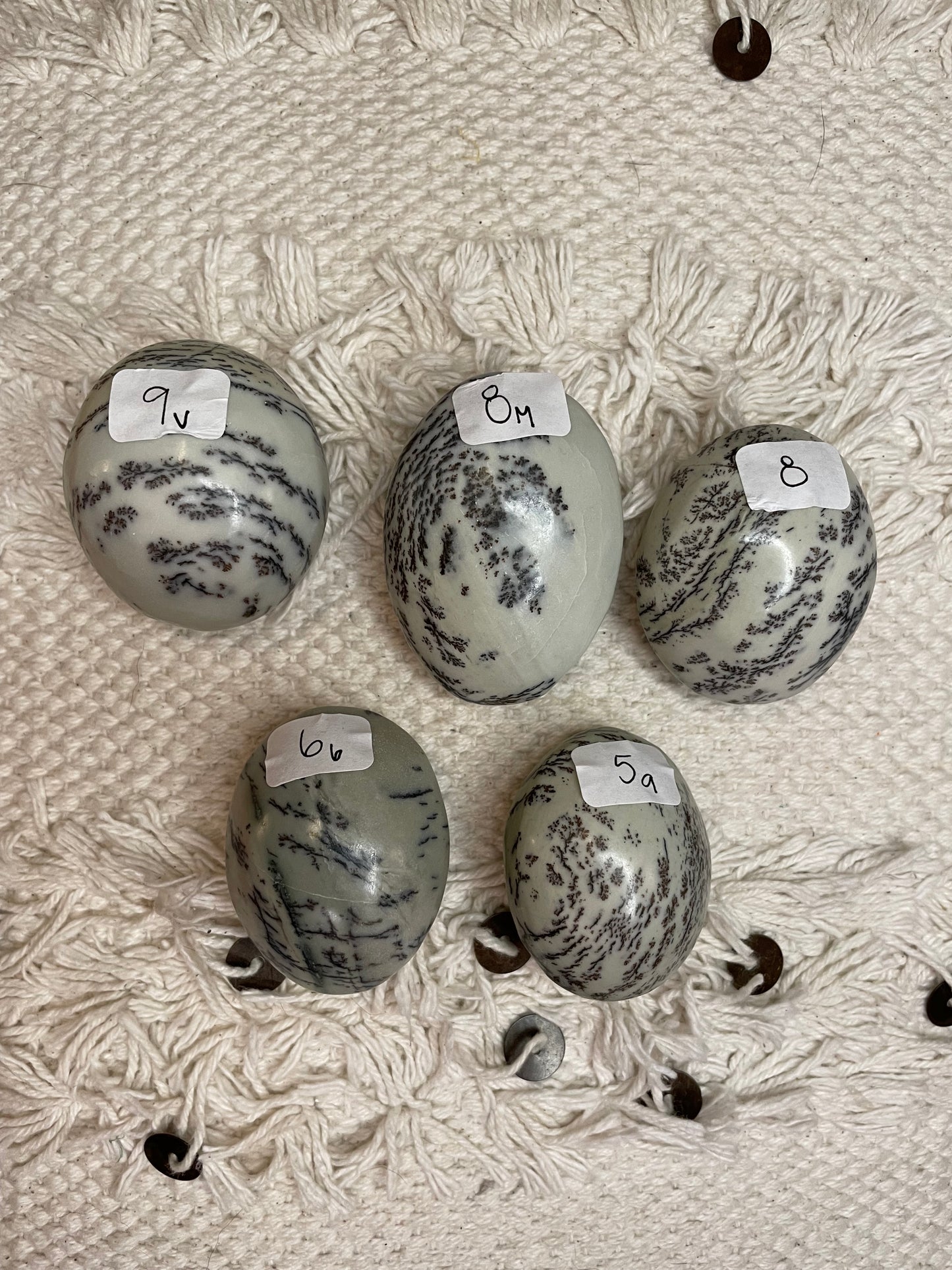 Dendritic Jade Palmstones- You Choose