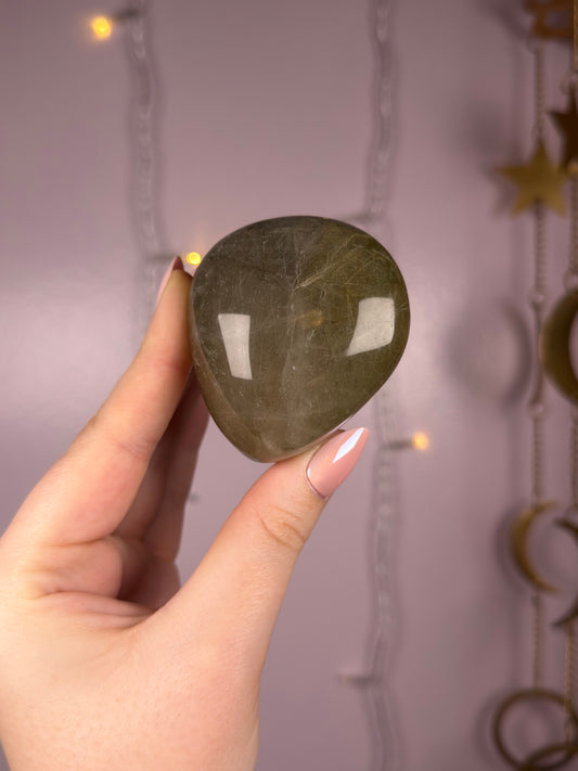 Gold/Green/Silver Rutile Lens