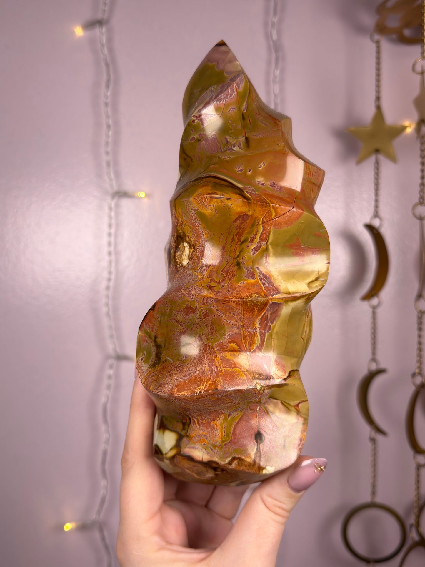 Statement Polychrome Jasper Flame