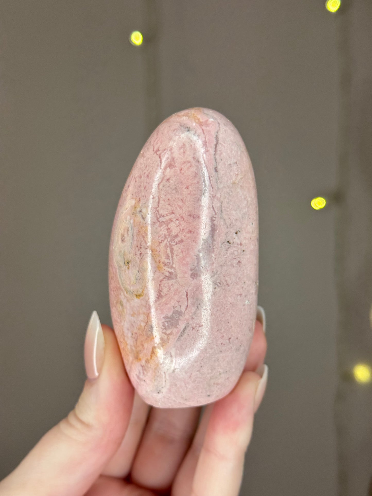 Bubblegum Pink Peruvian Rhodonite Freeform