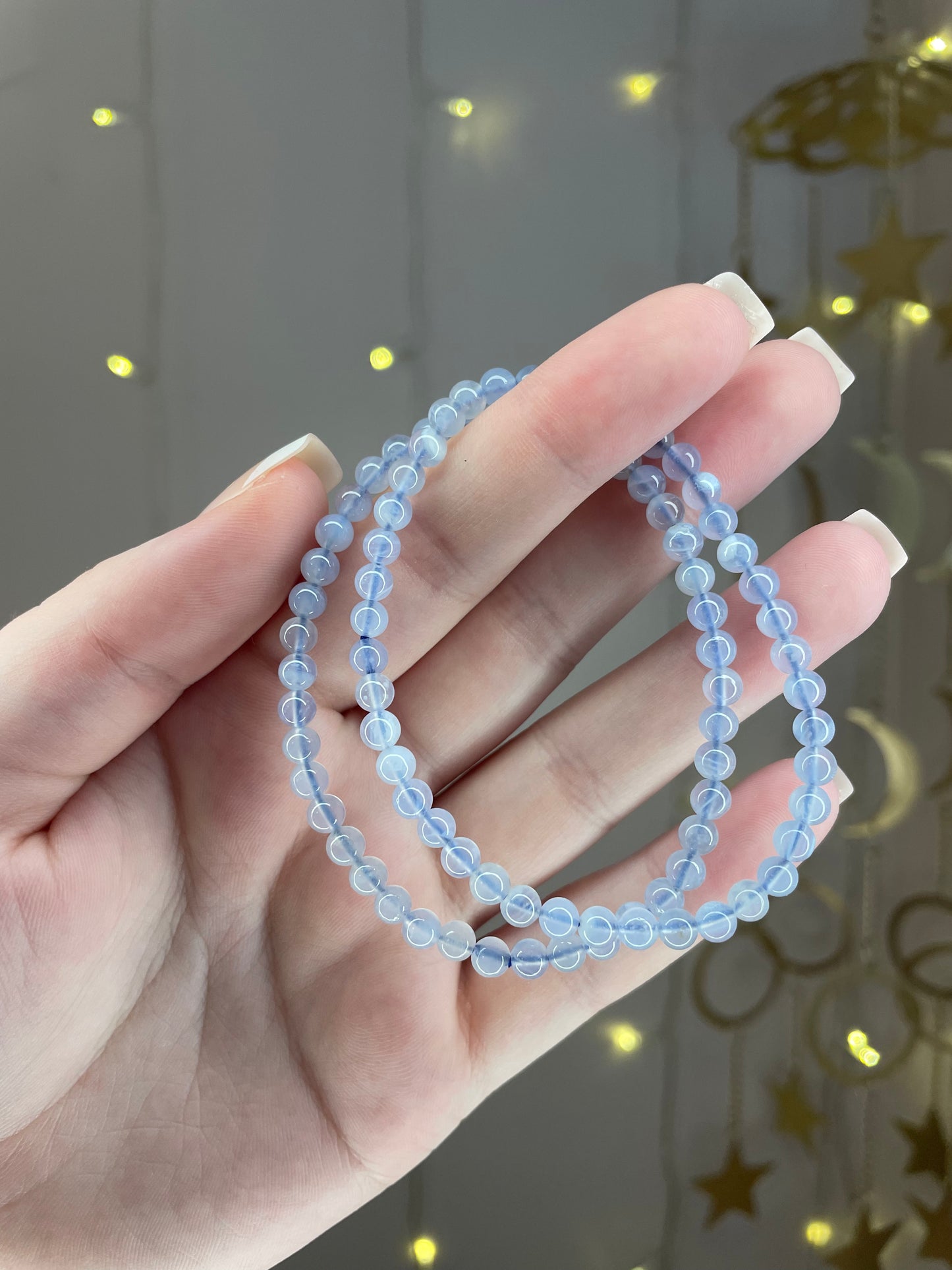 HQ Blue Lace Agate Bracelet