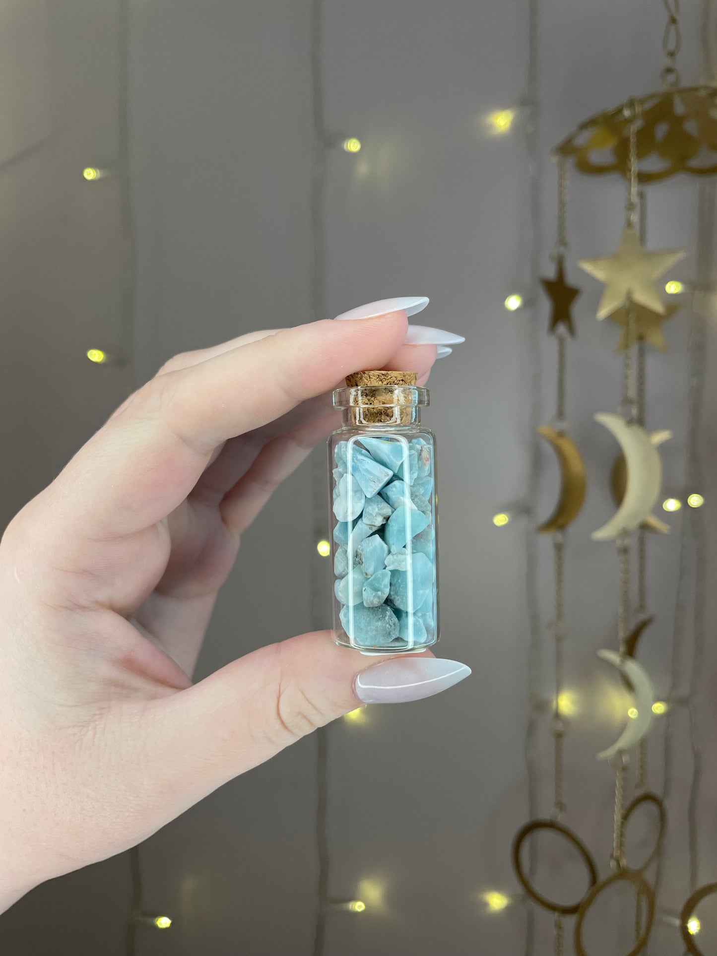 Larimar Chip Bottle