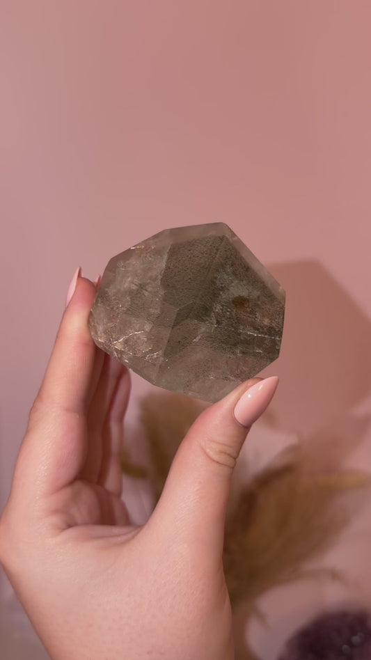 Green Chlorite Phantom Quartz Tower