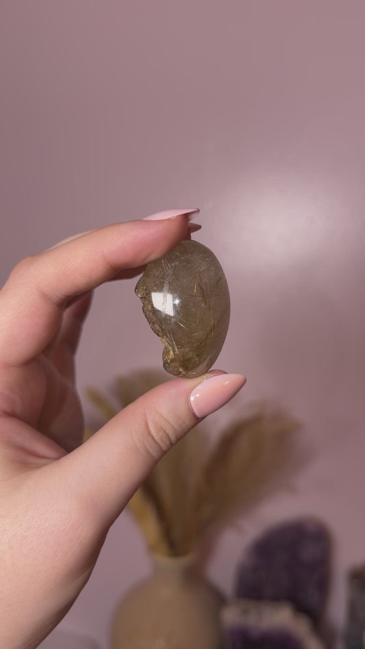 Golden/Silver Rutile Lens