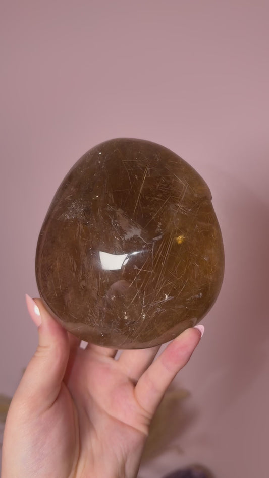 Big Statement Smoky Rutile Lens B