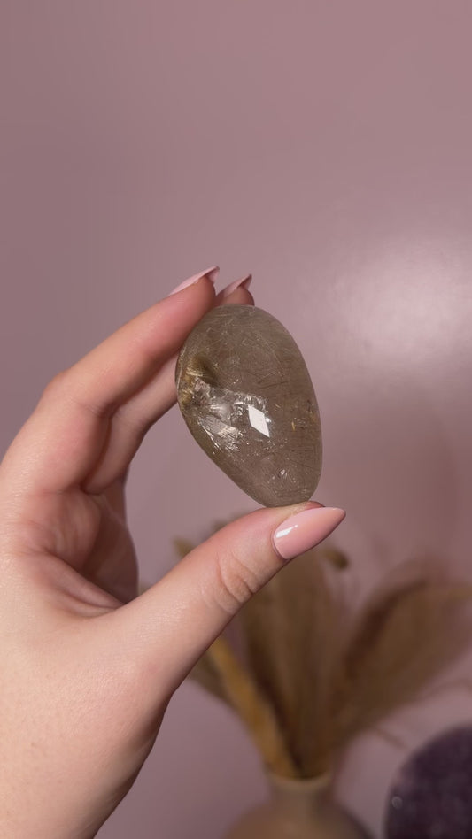 Golden/Silver Rutile Lens