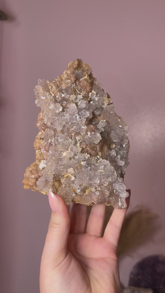 Pink & Purple Funky Amethyst Crust 46