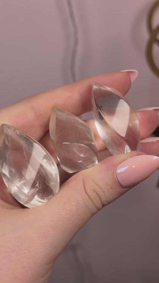 Mystery Silver Rutile Mini Flame